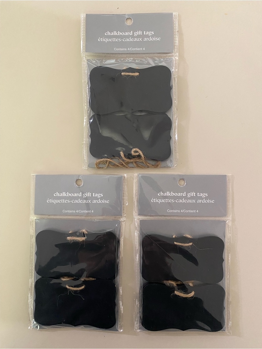 Pier 1 Chalkboard Gift Tags 12 Total Name Tags Place Cards Party DIY Decor New